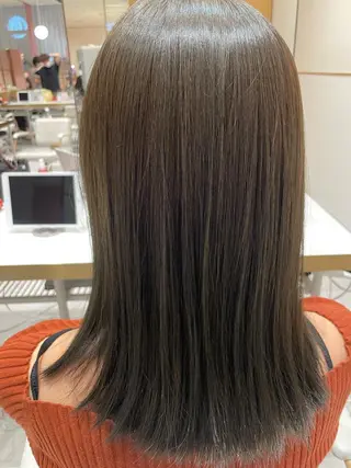 カラー 顔周り/透明感カラー /韓国ヘア/TAKUのヘアスタイル