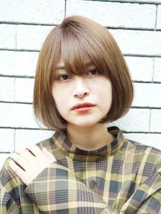 ミディアム 髪質改善縮毛矯正 リピートNo.1米倉のヘアスタイル