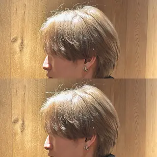 ショート カラー メンズ Koki☘️/ メンズ特化のヘアスタイル