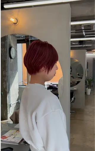 ショート CUORE クオーレのヘアスタイル