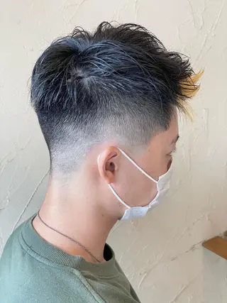 ショート カラー メンズ メンズ特化/パーマ指 名No.1/百瀬太郎のヘアスタイル