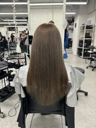 ロング カラー ヘアアレンジ 🐭 MIKITO🐭のヘアスタイル