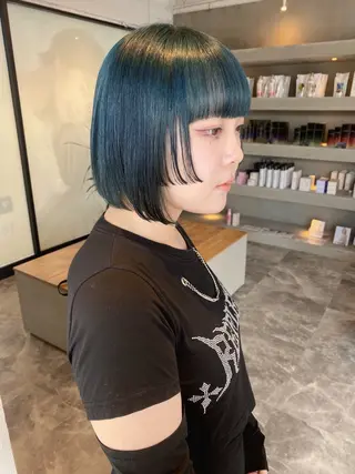 ショート カラー 韓国ヘア特化 💟 ララア 💟のヘアスタイル