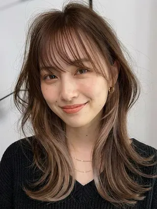 ロング カラー 🌛ダブルカラー 🌜SAYAKAのヘアスタイル