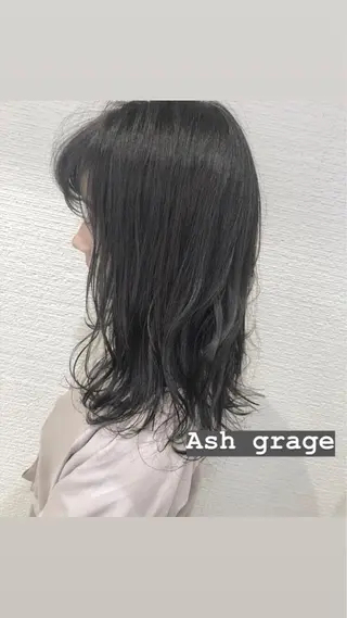 セミロング カラー 完全美髪特化 髪質改善/島　悠輔のヘアスタイル