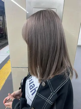 セミロング カラー 大人メンズパーマ /石川瑠青のヘアスタイル