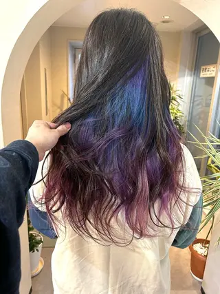 ロング カラー 林 浩太郎のヘアスタイル