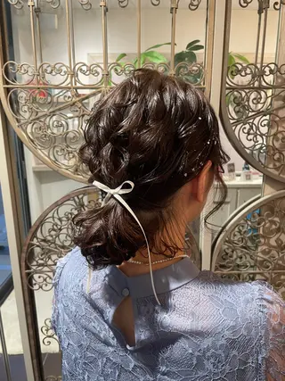 ヘアアレンジ ナカタ ユウナのヘアスタイル