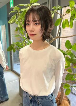 ショート カラー 🌟満足度No.1/ 似合わせ/AYA🌟のヘアスタイル