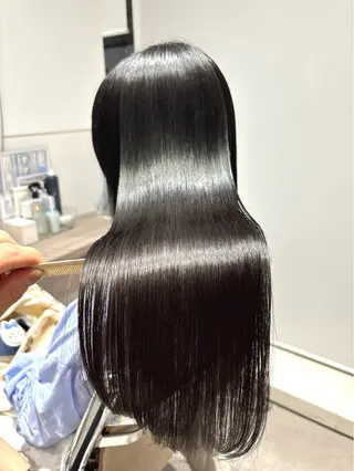 ロング パーマ 🍀本格ヘッドスパ 👑髪質改善🍀英司のヘアスタイル