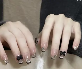 ネイル By moonネイル 🌷ワンホン/韓国風のネイルデザイン