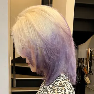 ミディアム ハイトーン指名No. 1/レイヤー/みさきのヘアスタイル