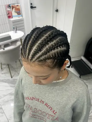 ヘアアレンジ レイヤー／マツエク 💋𝑨𝑵𝑵𝑨のヘアスタイル