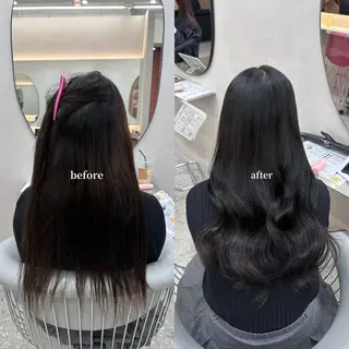 ロング hina🎀新宿/ エクステ/girlyのヘアスタイル