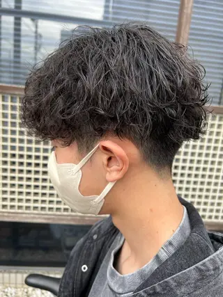 パーマ メンズ 安田  裕輝のヘアスタイル