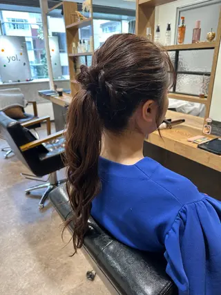 ヘアアレンジ 亀井 結夏のヘアスタイル