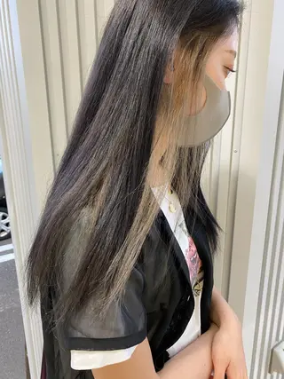 ロング カラー 髪質改善🫧ベージュ 椙山 響のヘアスタイル