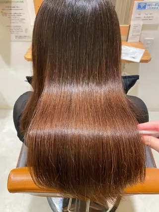 ロング 猪股 華乃のヘアスタイル