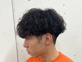 メンズ men's perm /立川/RENのヘアスタイル