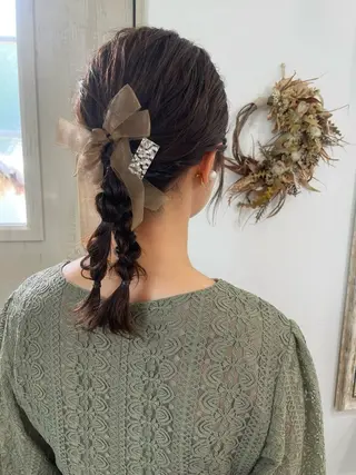 ミディアム milk所属・キノシタ マユのヘアスタイル