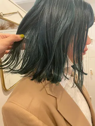 カラー 大迫 江梨のヘアスタイル