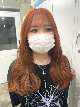 ロング カラー レイヤーカットとハイ トーン/HIROKIのヘアスタイル