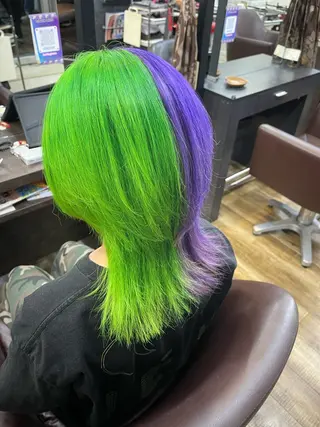 ミディアム カラー ANDIAMO SAKAE  楓のヘアスタイル