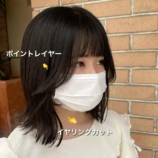 ショート ボブヘアカット Rikapi❤️のヘアスタイル