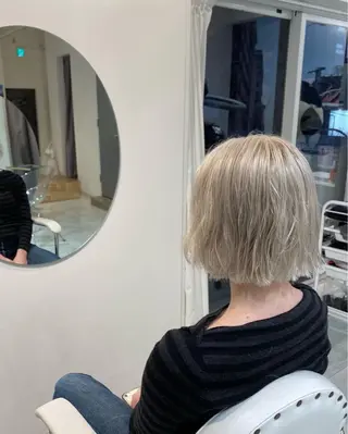 ミディアム カラー 美容室ACTOR所属・TAE .のヘアスタイル