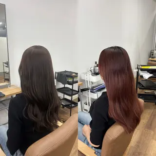 ロング カラー miki-YUCCA -"モデル様募集中"のヘアスタイル