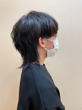 メンズ 🐺高椋 海/ウルフ/レイヤーのヘアスタイル