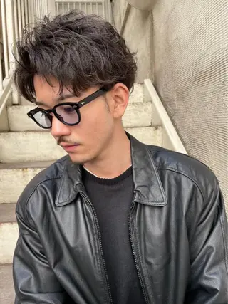 メンズ 新宿【メンズパーマ】 塩澤太一のヘアスタイル