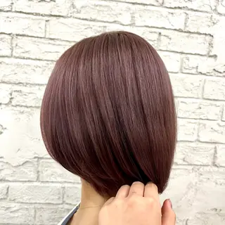 ショート 艶髪ブリーチカラー 💗manaka💗のヘアスタイル