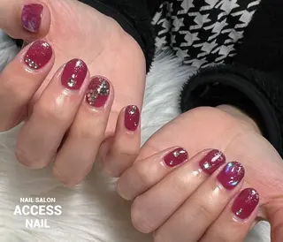 ネイル access nailのネイルデザイン