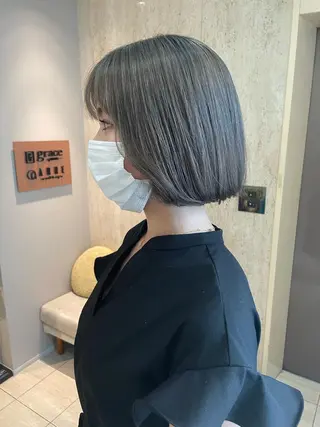カラー 石山 洸平のヘアスタイル