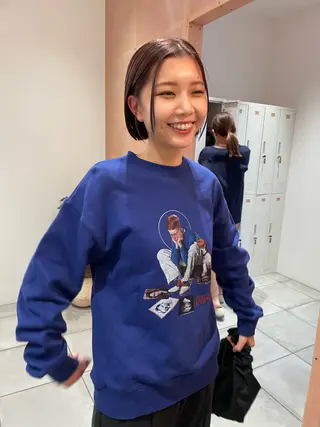 ショート カラー 前原  千尋のヘアスタイル