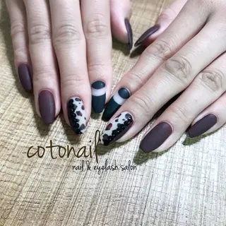 ロング ネイル ツメトマツゲ .のネイルデザイン