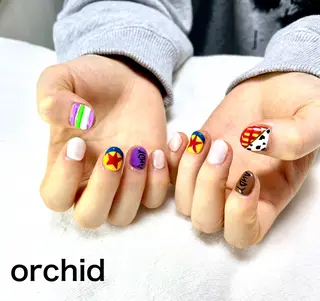 ネイル orchid ♡オーキッドのネイルデザイン