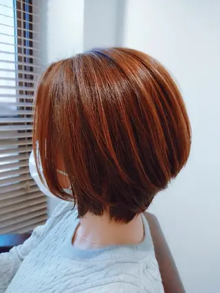 ショート GO TODAY SHAiRE SALON 横須賀所属・ハイライト⭐️上野 高広のヘアスタイル