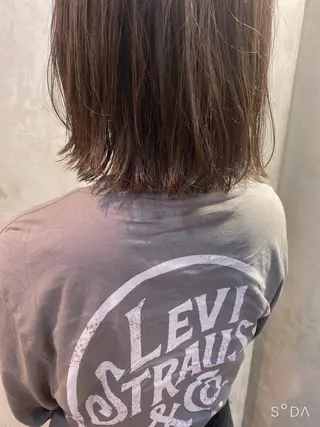 ショート カラー ヘアアレンジ stylist/蛯谷 珠里のヘアスタイル