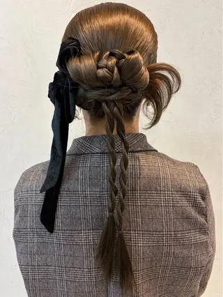 セミロング ヘアアレンジ 🎀asumi/大宮 /モデル様募集中🎀のヘアスタイル