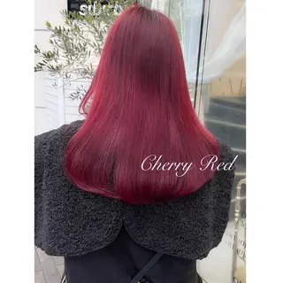 セミロング カラー LOTTA CUCCI所属・miyu /トレンド カラー×艶髪のヘアスタイル