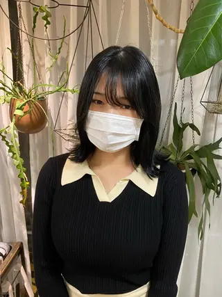 ミディアム カラー noa/ 渋谷のヘアスタイル