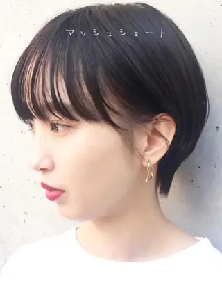 ショート 古沢 新のヘアスタイル