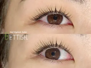 マツエク・マツパ BETTISH. HARUKA☺︎のマツエク・マツパデザイン