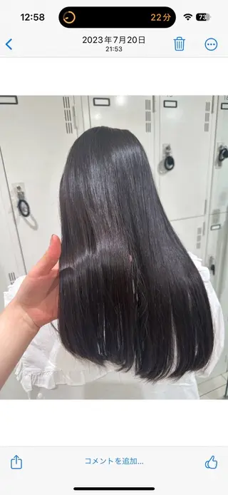 ロング メンズパーマ 💎Reoのヘアスタイル