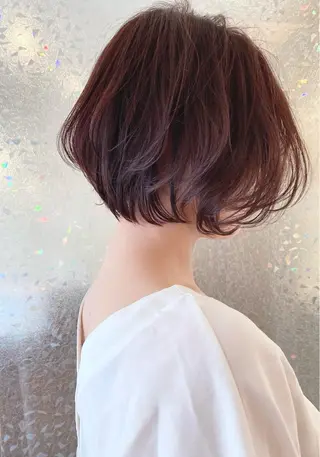 ショート カラー 明るい白髪染め専門店兵庫駅前店所属・山口 一馬のヘアスタイル