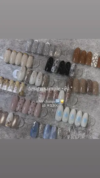 ネイル Platluce. AINAのネイルデザイン