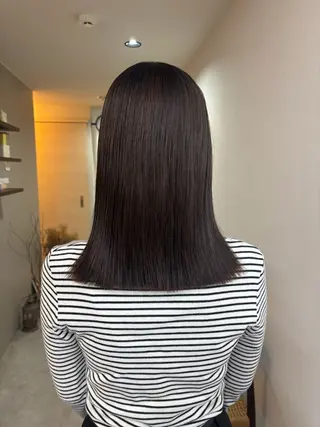 ミディアム 權軒 真尋のヘアスタイル
