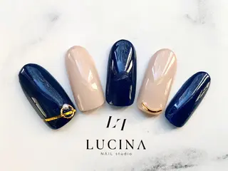 ネイル 新橋 ルキナ スタッフのネイルデザイン